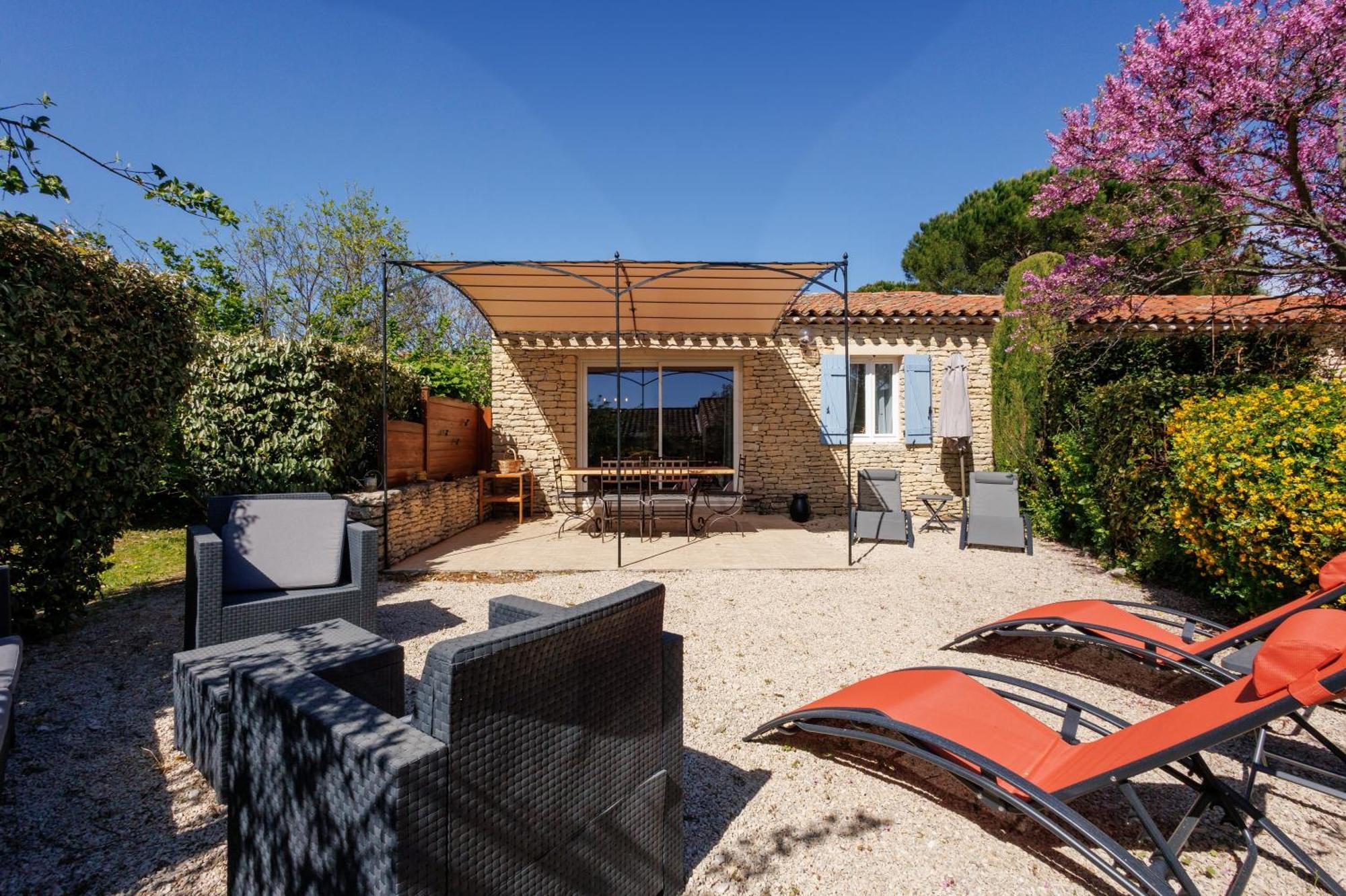 Lou Karo - Piscine Partagee - Parking Prive Villa Gordes Buitenkant foto