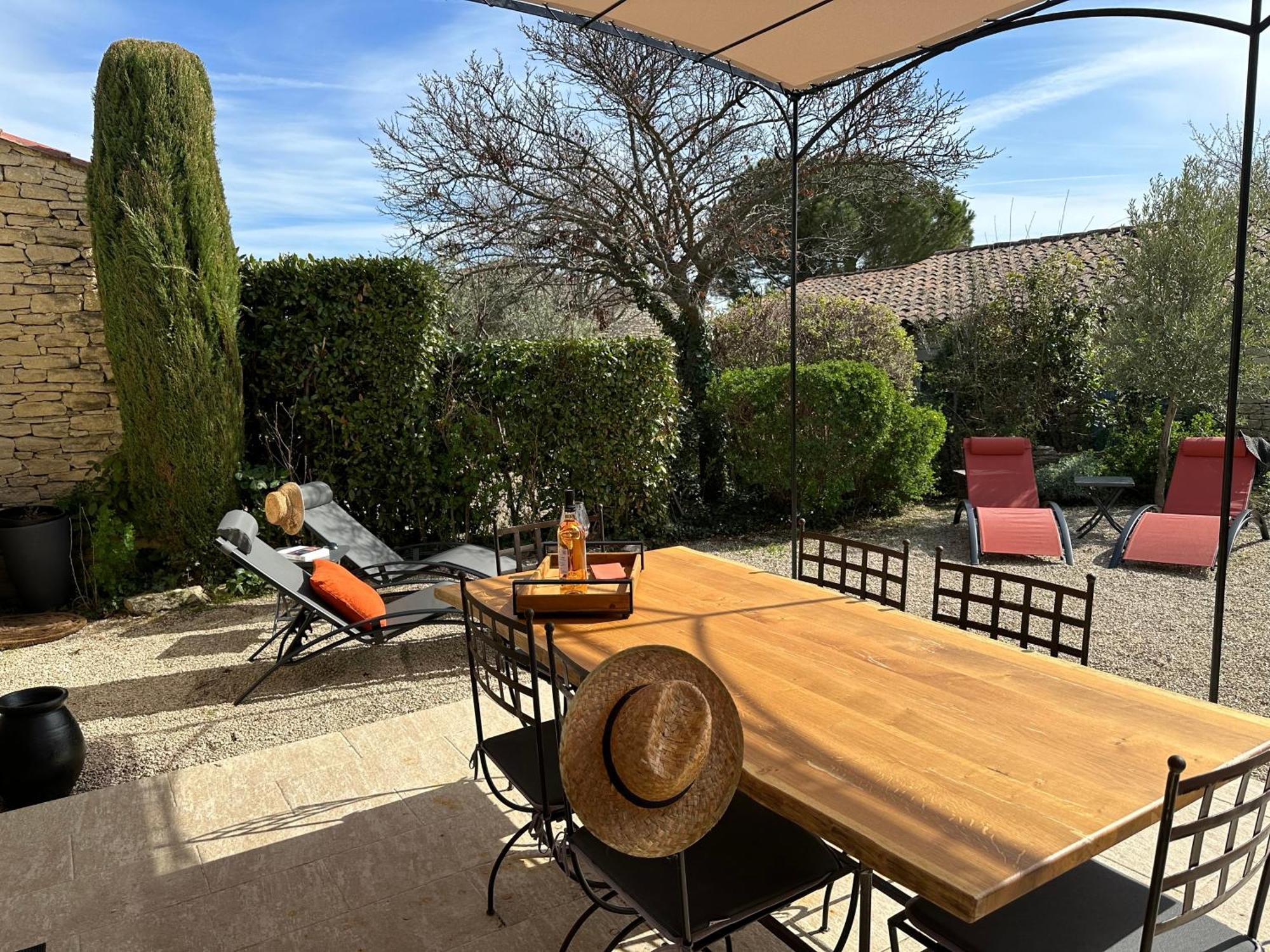Lou Karo - Piscine Partagee - Parking Prive Villa Gordes Buitenkant foto