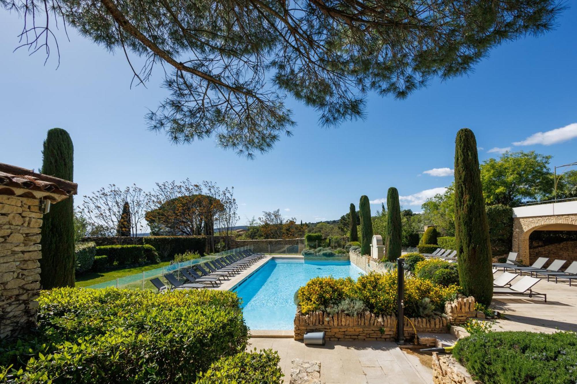 Lou Karo - Piscine Partagee - Parking Prive Villa Gordes Buitenkant foto
